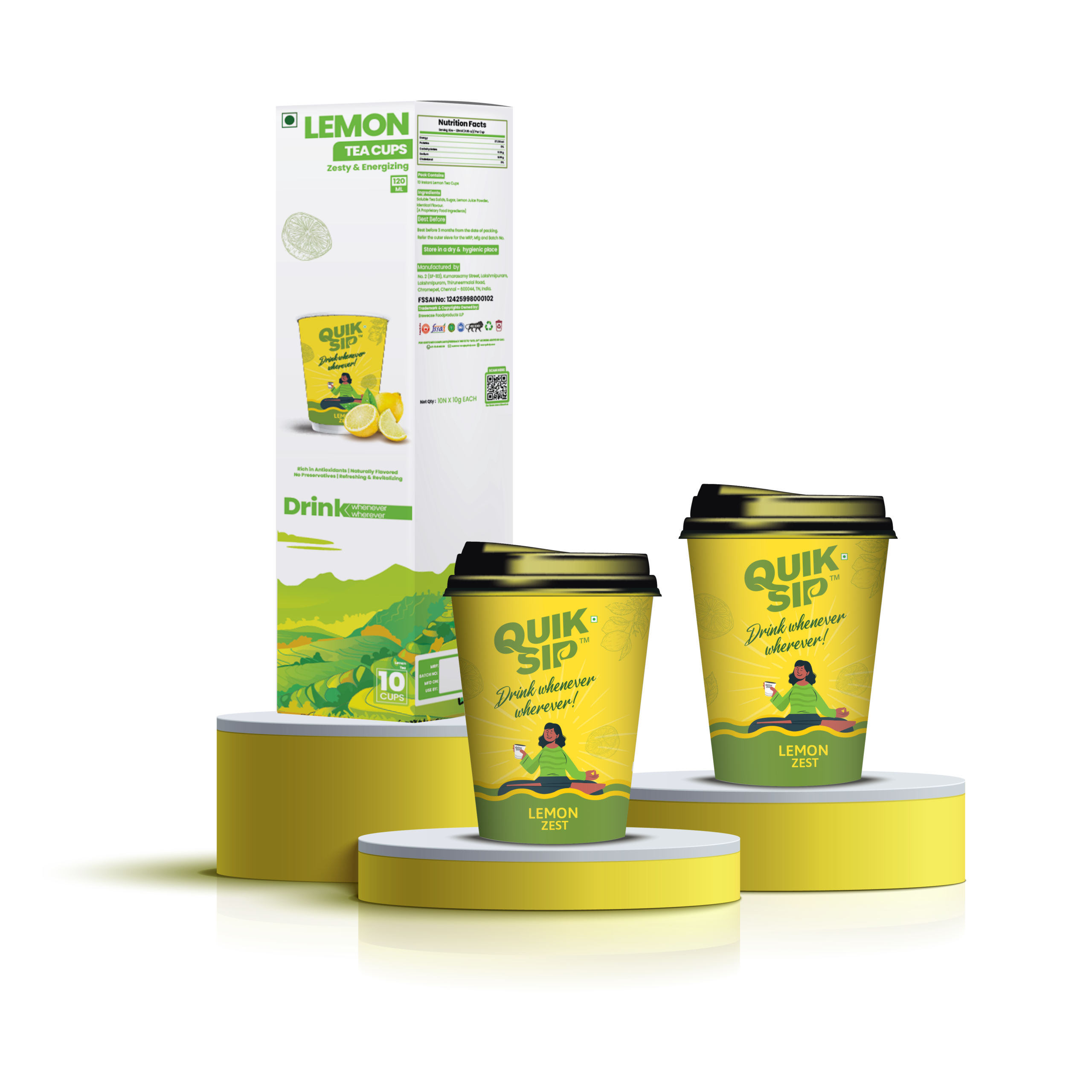 LEMON copy Lemon Tea (120ml) - Image 1